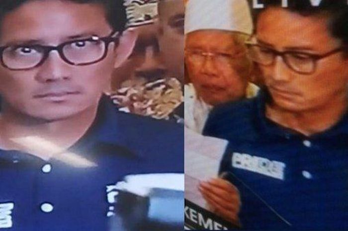Ekspresi Lesunya Saat Dampingi Prabowo Deklarasikan 