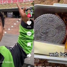 Viral, Aksi Romantis Driver Ojol Pamer dan Review Bekal Makanan Lucu Buatan sang Istri, Auto Dipuji Netizen: Pertahankan Bang!