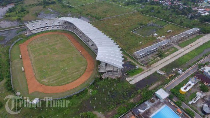 Stadion Barombong di Makassar.