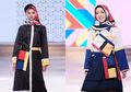 Tampil Beda dengan Gaya Hijab Tabrak Motif dari Desainer Hannie Hananto