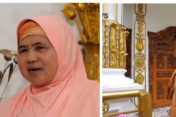 Penuh 200 Karung Beras Begini Mewahnya Rumah Mamah Dedeh Yang Berlapis Emas Dari Depan Sampai Belakang Semua Halaman Sajian Sedap