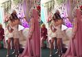 Nekat Joget Panas di Hadapan Mempelai Pria, Biduang Dangdut Ini Dapat Perlakuan Begini dari Pengantin Wanita