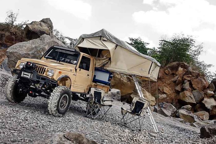 Suzuki Jimny bisa buat camping