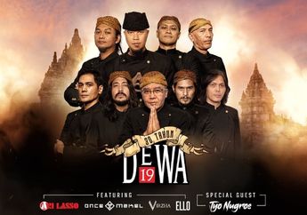 Wow, Dewa 19 Bakal Bawa Formasi 4 Vokalis plus Tyo Nugros untuk Pertama Kalinya di Candi Prambanan!