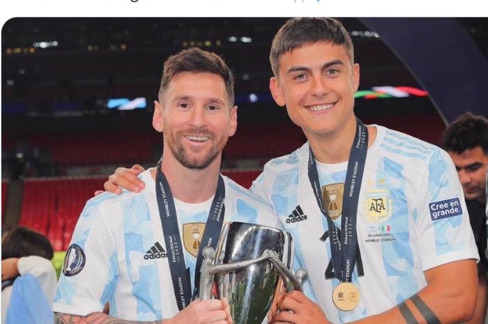 Penyerang Argentina, Paulo Dybala, ingin akhiri perdebatan tentang Ballon d'Or 2023 dan sebut Lionel Messi layak mendapatkannya.