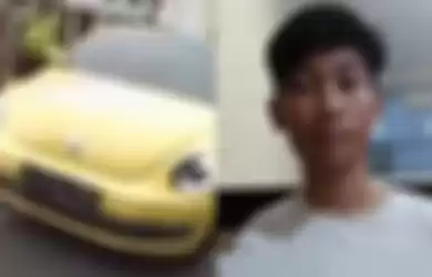 Sosok Bocah Pengemudi VW Kuning Plat B yang Tabrak Polisi