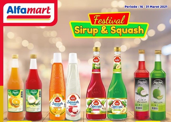 Promo Alfamart Festival Sirup Dan Squash Untuk Belanja Ramadhan Semua Halaman Cerdas Belanja