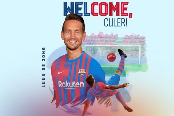 Barcelona mempunyai striker darurat lagi setelah meminjam Luuk de Jong dari Sevilla pada bursa transfer musim panas 2021 ini.