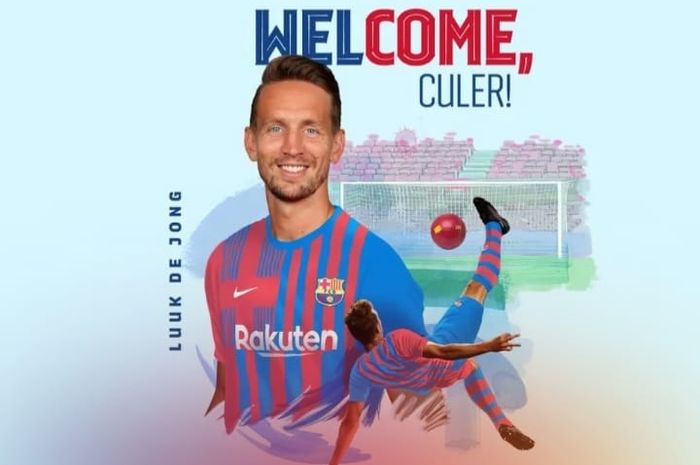 Barcelona mempunyai striker darurat lagi setelah meminjam Luuk de Jong dari Sevilla pada bursa transfer musim panas 2021 ini.