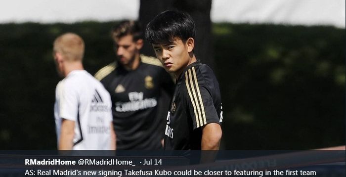 Pemain baru Real Madrid, Takefusa Kubo, kini dipinjamkan ke Mallorca.