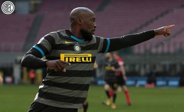 Romelu Lukaku saat memperkuat Inter Milan