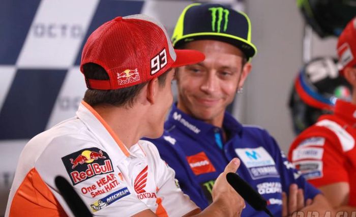 Karena tahun lalu, Marc Marquez jadi kesal dengan Valentino Rossi