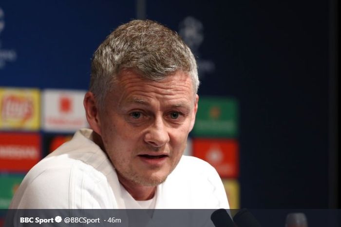 Pelatih karteker Manchester United, Ole Gunnar Solskjaer. 