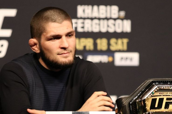 Pensiunan petarung UFC asal Rusia, Khabib Nurmagomedov.