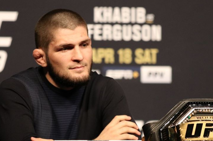 Eks jagoan UFC asal Rusia, Khabib Nurmagomedov.