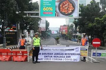 Penutupan beberapa ruas jalan di kota Bandung