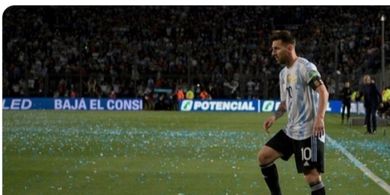 PIALA DUNIA - Demi Publik Argentina, Messi Rela Sembunyikan Rasa Waswas