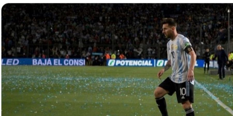 Lionel Messi Pamer Gocekan Muter ke Pemain Brasil, Lalu Marah-marah