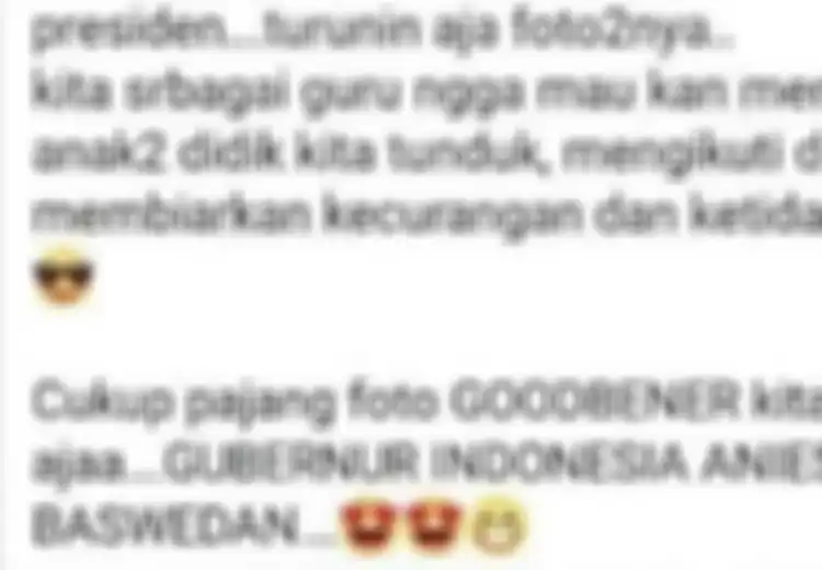 Viral Asteria Fitriani Ajak Sekolah untuk Tidak Pasang Foto Presiden dan Wakil Presiden, Benarkah Dirinya Seorang Guru?