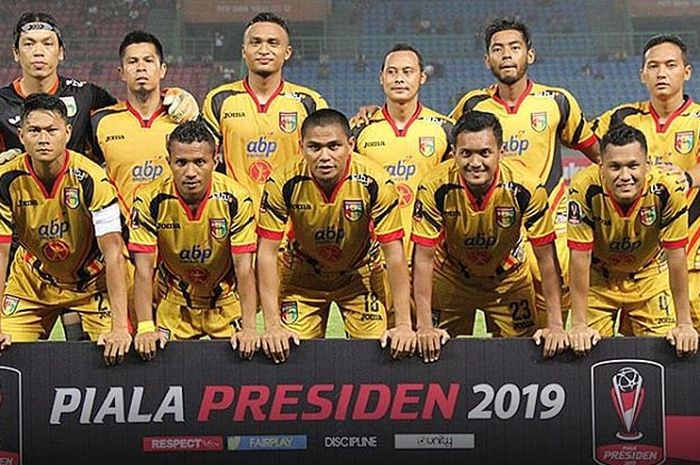 Skuat Mitra Kukar di Piala Presiden 2019.