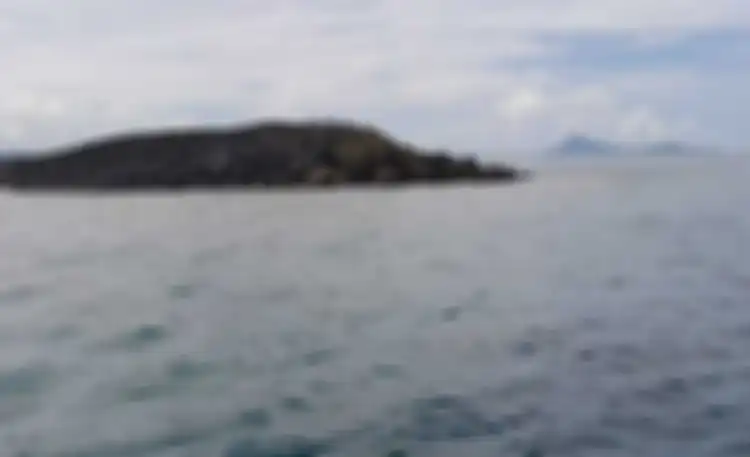 Fenomena munculnya pulau pasca gempa bumi Maluku. 