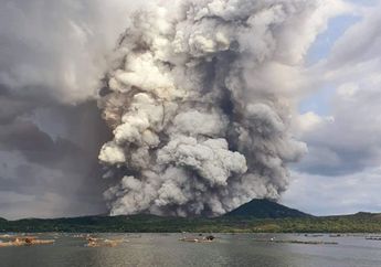 Sekian Lama Tertidur, Gunung Taal Volcano Tiba-tiba Muntahkan Lahar dan Awan Panas, Warga Filipina Panik Digoncang Gempa Dahsyat: Rasanya Seperti Ada Monster yang Keluar!