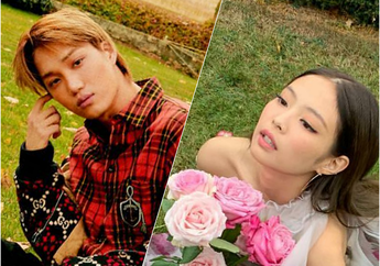 Kai EXO dan Jennie BLACKPINK Resmi Pacaran, Viral Video Keduanya Diatas Pangung Curi-curi Pandang