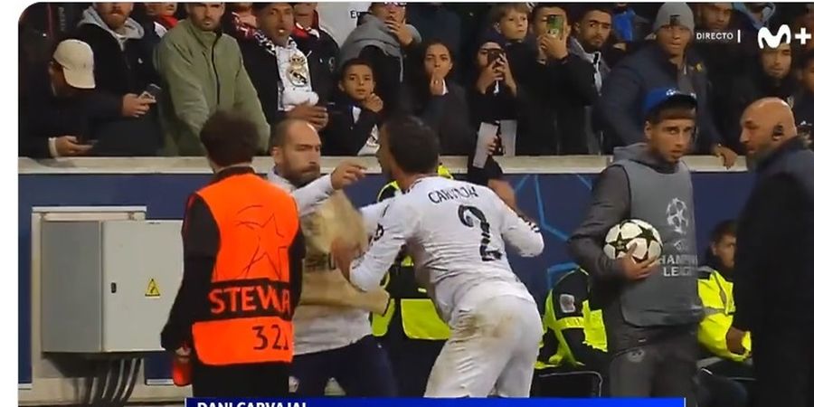 Frustrasi Tak Bisa Cetak Gol, Pemain Sepuh Real Madrid Bertindak Kasar ke Ball Boy