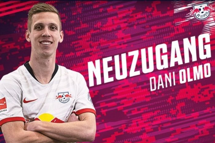 Dani Olmo resmi bergabung dengan RB Leipzig dari Dinamo Zagreb.