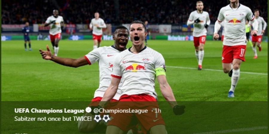 Hasil Liga Champions - Gilas Tottenham Hotspur, Leipzig Cetak Sejarah