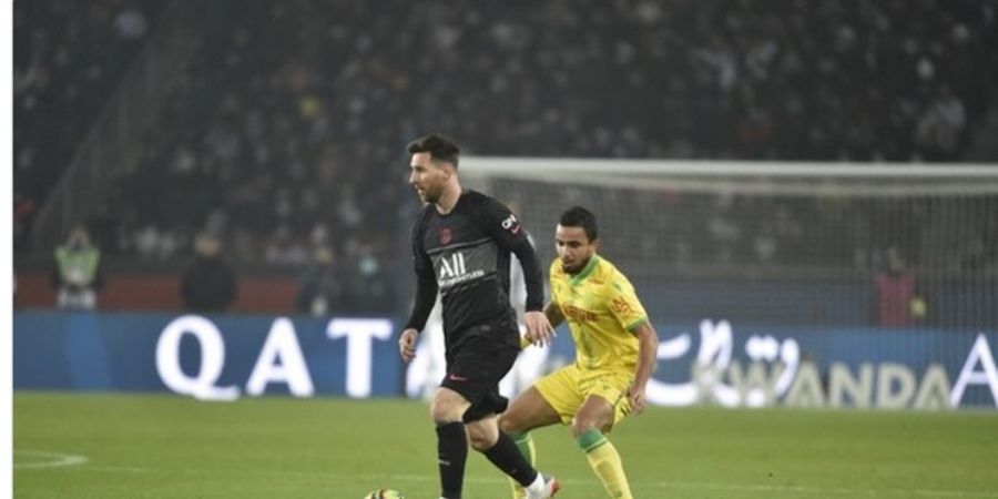 Hasil Liga Prancis - Gol Debut Messi Hiasi Kemenangan Dramatis PSG atas Nantes