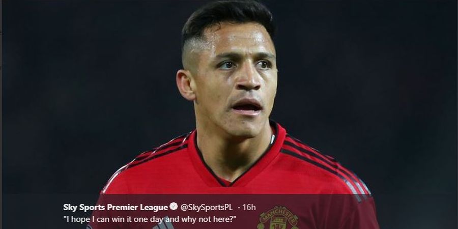 Disisihkan Manchester United, Alexis Sanchez: Tanyakan ke Ole