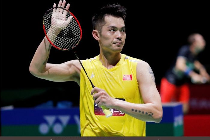 Mantan pebulu tangkis asal China, Lin Dan.