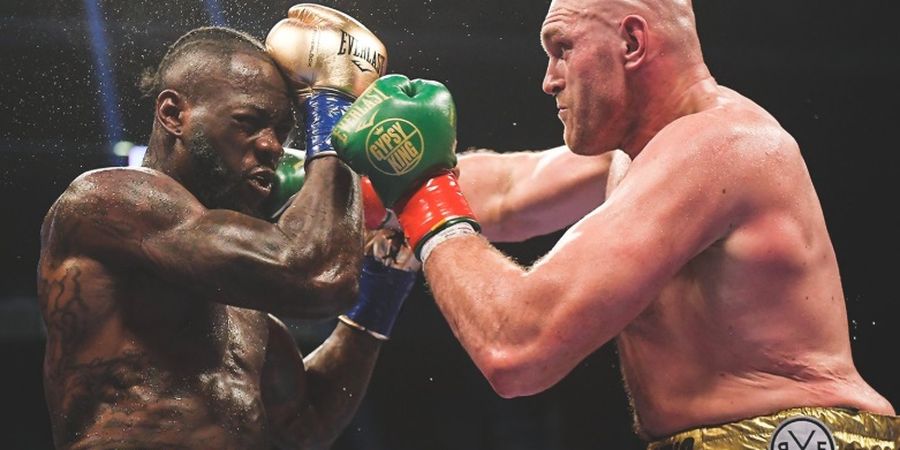 Balas Ejekan, Deontay Wilder Sebut Bogem Mentah Milik Fury Seempuk Bantal