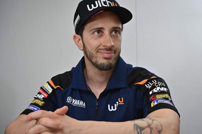 Pembalap WithU Yamaha RNF Racing, Andrea Dovizioso.