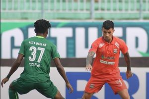 Hasil Liga 1 - Ahmad Nurfiandani Cetak Gol pada Detik Akhir, Persebaya Surabaya Tumbangkan Borneo FC