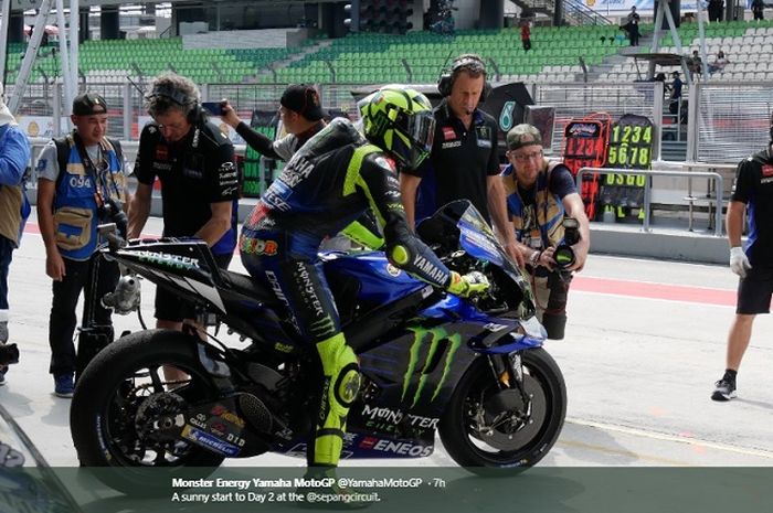 Pembalap Monster Energy Yamaha, Valentino Rossi