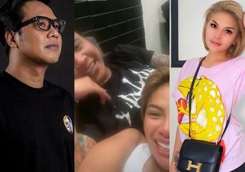 Nikita Mirzani Bermesraan dengan Gofar Hilman, Tiduran di Dada Hingga Dielus Bagian Dagu