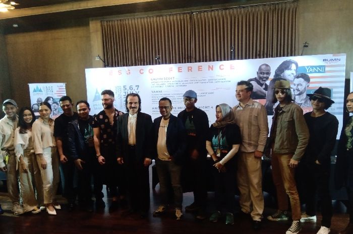Pihak promotor dan sejumlah musisi yang akan tampil di Prambanan Jazz Festival Termasuk Jadwal Main, Simak Nih Daftar Lengkap Musisi yang Bakal Mengisi Prambanan Jazz Festival 2019