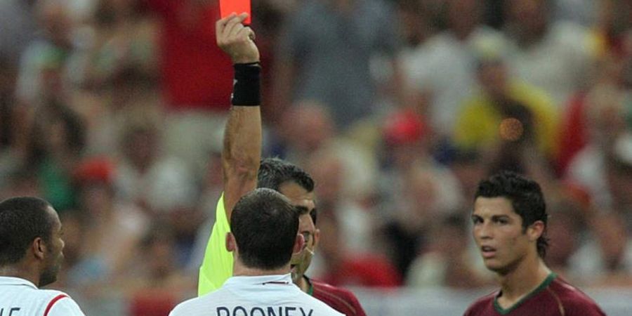 SEJARAH PIALA DUNIA - Mengenang Perseteruan Cristiano Ronaldo dan Wayne Rooney di Piala Dunia 2006