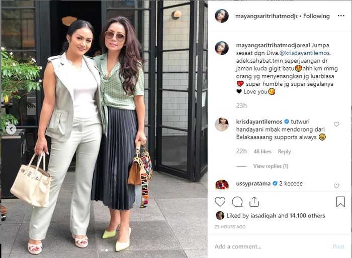 Krisdayanti dan Mayangsari