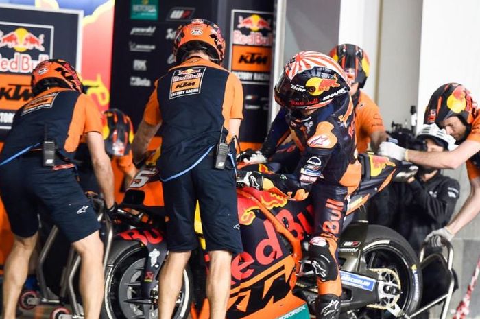 Tim Red Bull KTM, jelang MotoGP Qatar pada Minggu (10/3/2019)