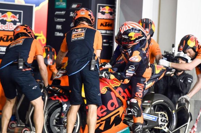 Tim Red Bull KTM, jelang MotoGP Qatar pada Minggu (10/3/2019)