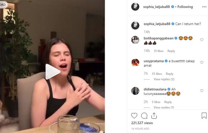 Anaknya Sophia Latjuba Nyanyikan Sambalado Milik Ayu Ting Ting, Netizen Salfok dengan Hal Ini