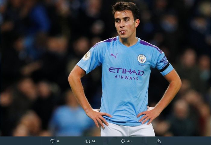 Bek Manchester City, Eric Garcia, dibidik mantan klubnya semasa kecil, Barcelona sebagai suksesor Gerard Pique.