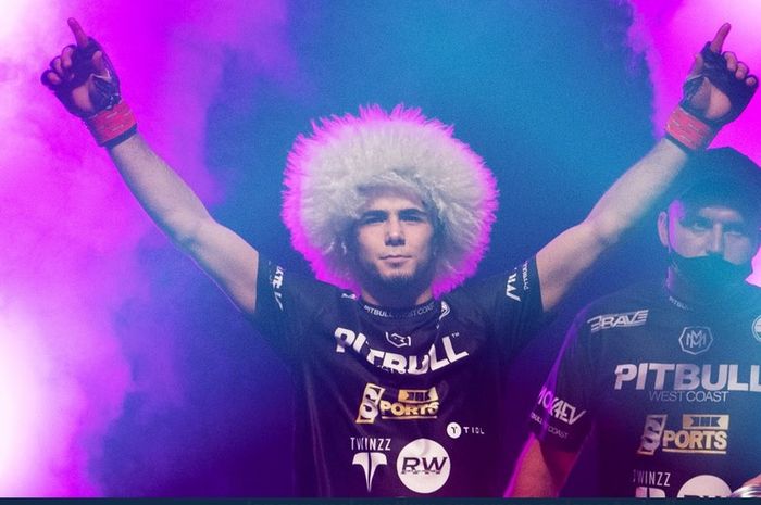 Petarung UFC, Muhammad Mokaev, kerap disebut sebagai titisan Khabib Nurmagomedov.