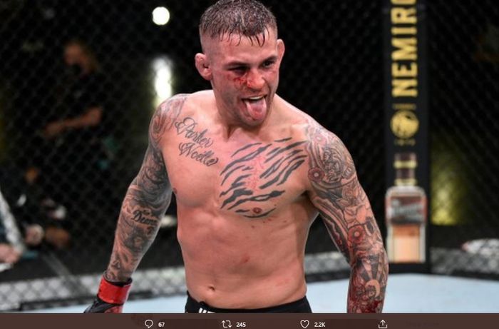 Petarung UFC asal Amerika Serikat, Dustin Poirier.