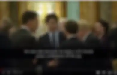 Video Para Pemimpin Dunia Bergosip Soal Presiden Amerika Serikat Ini Viral, Donald Trump: Justin Trudeau Punya 'Dua Muka'!