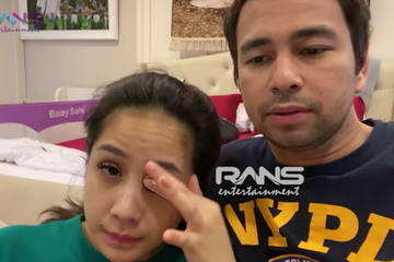 Raffi Ahmad ungkap Nagita Slavina menangis karena keguguran.
