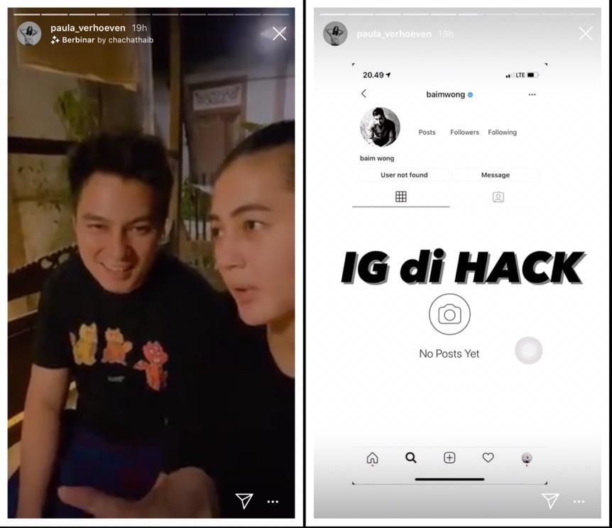 Suka Bagi Bagi Giveaway Sejak Jadi Youtuber Nomor 1 Instagram Baim Wong Malah Kena Hack Orang Jahil Paula Ceritakan Kronologinya Semua Halaman Hits